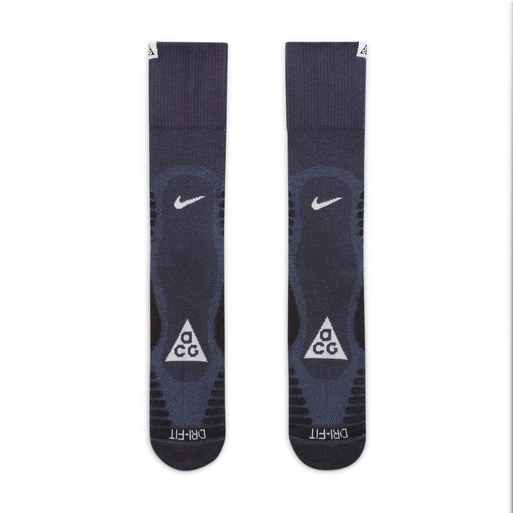 Nike ACG Outdoor Cushioned Crew Socks 'Grey' DV5465-100 - KICKS CREW