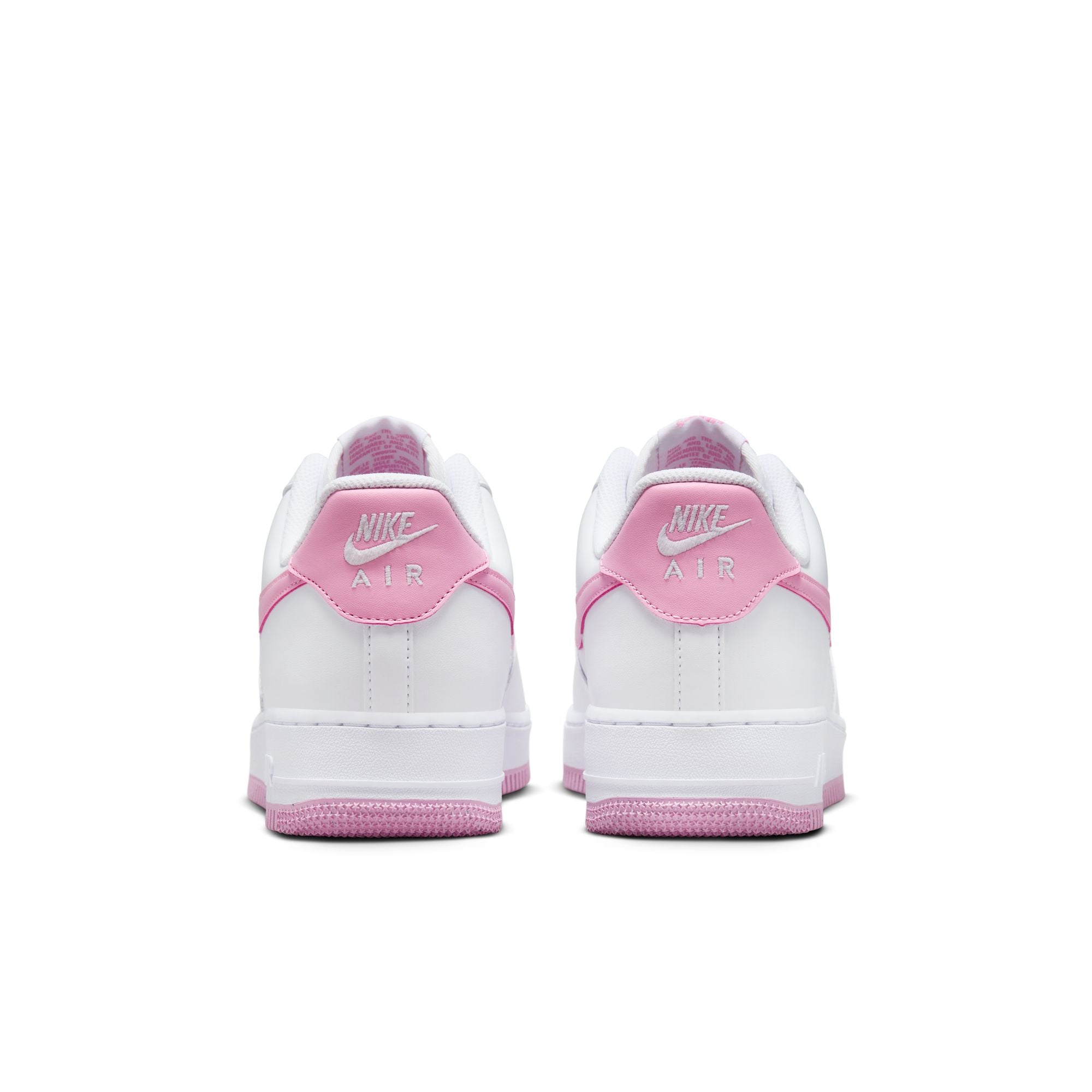 Pink white store air force 1