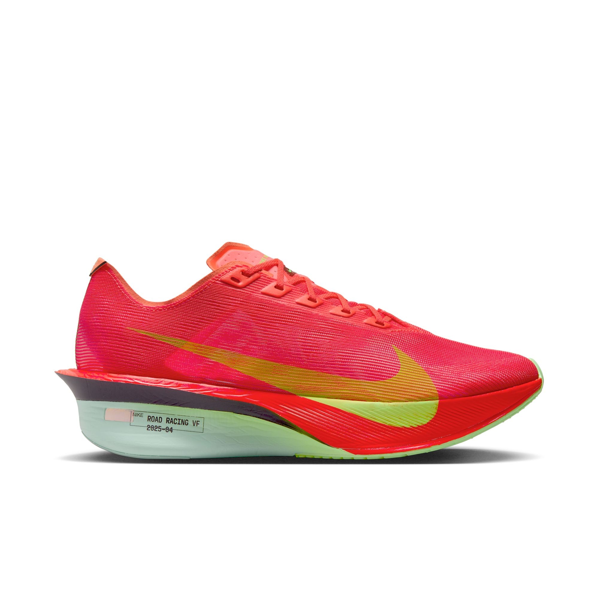 スパイク・シューズ NIKE W ZOOMX VAPORFLY NEXT% 4 24cm Nike Zoomx Vaporfly Next% 4 - Bright Crimson / Lime Blast