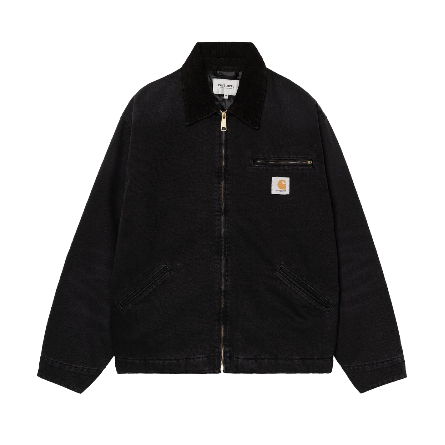 Carhartt WIP OG Detroit Jacket (Winter) - Black/Black Dearborn