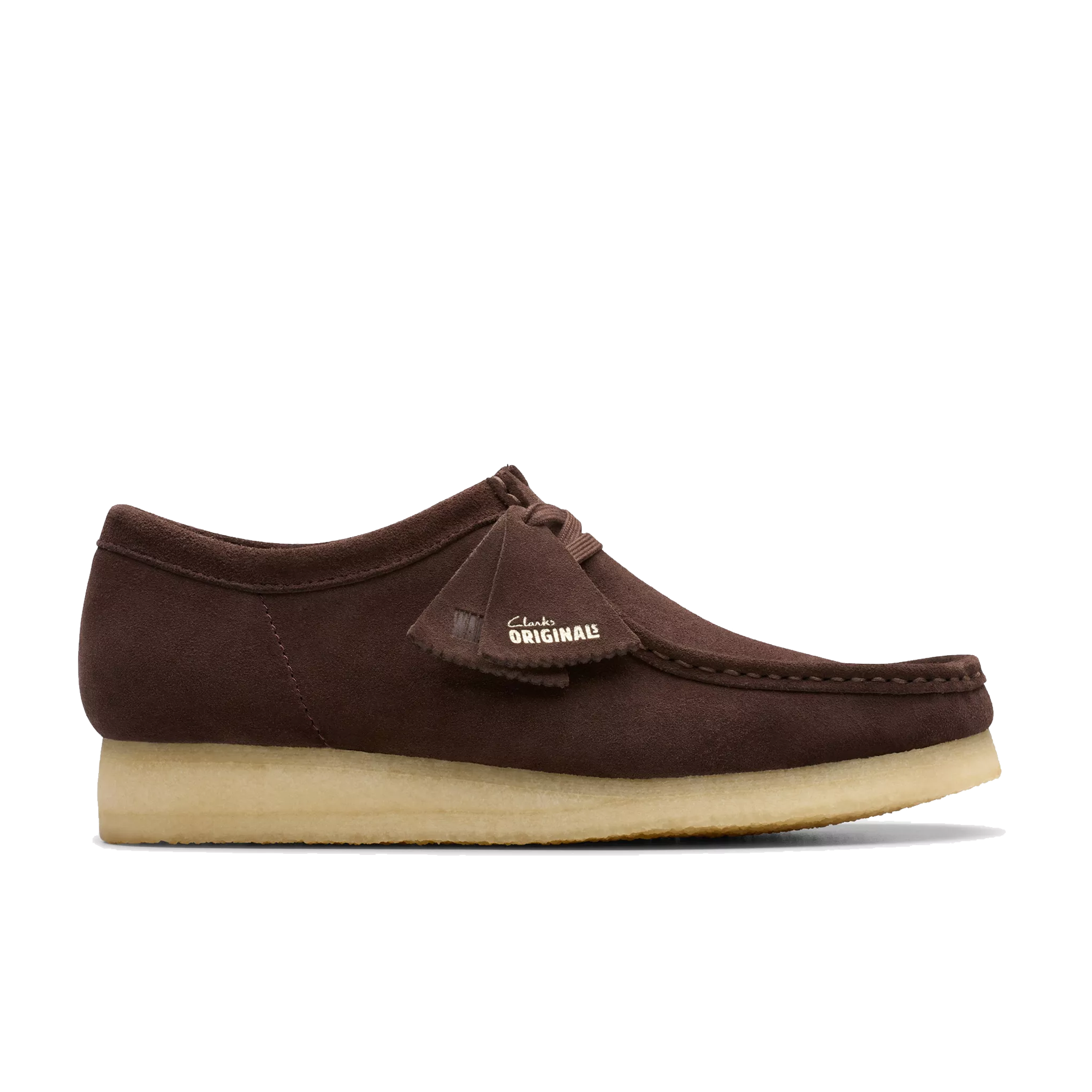 Clarks Wallabee Dark Brown Distressed Leather‎ Moccasin Loafer Shoe Men Size 10 Clarks Originals Wallabee Leather Shoes - Men main image 3
