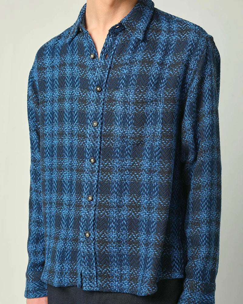 Acid Plaid L/S - Cosmic