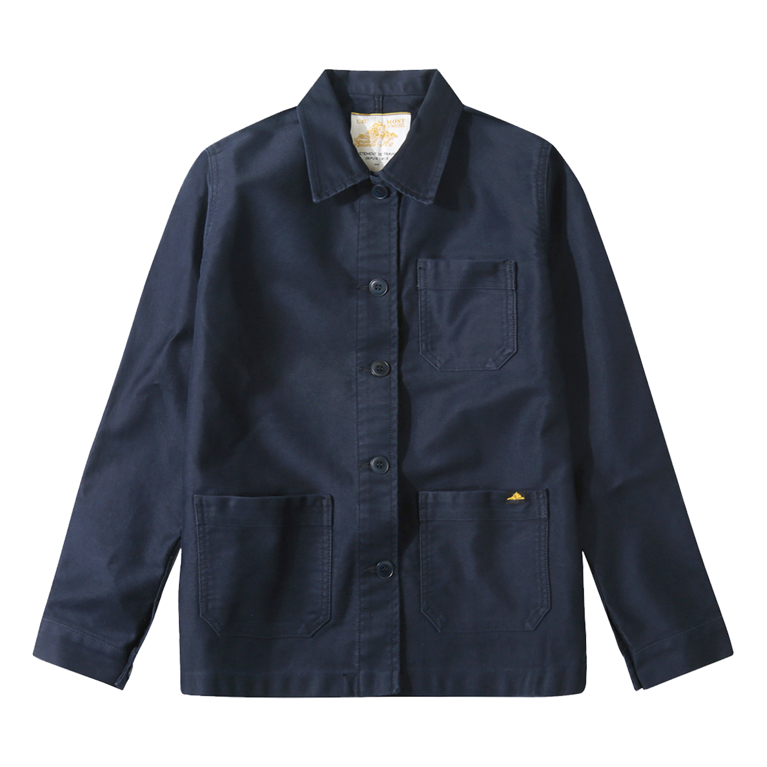 Le Mont Saint Michel Work Jacket - Navy – Stomping Ground