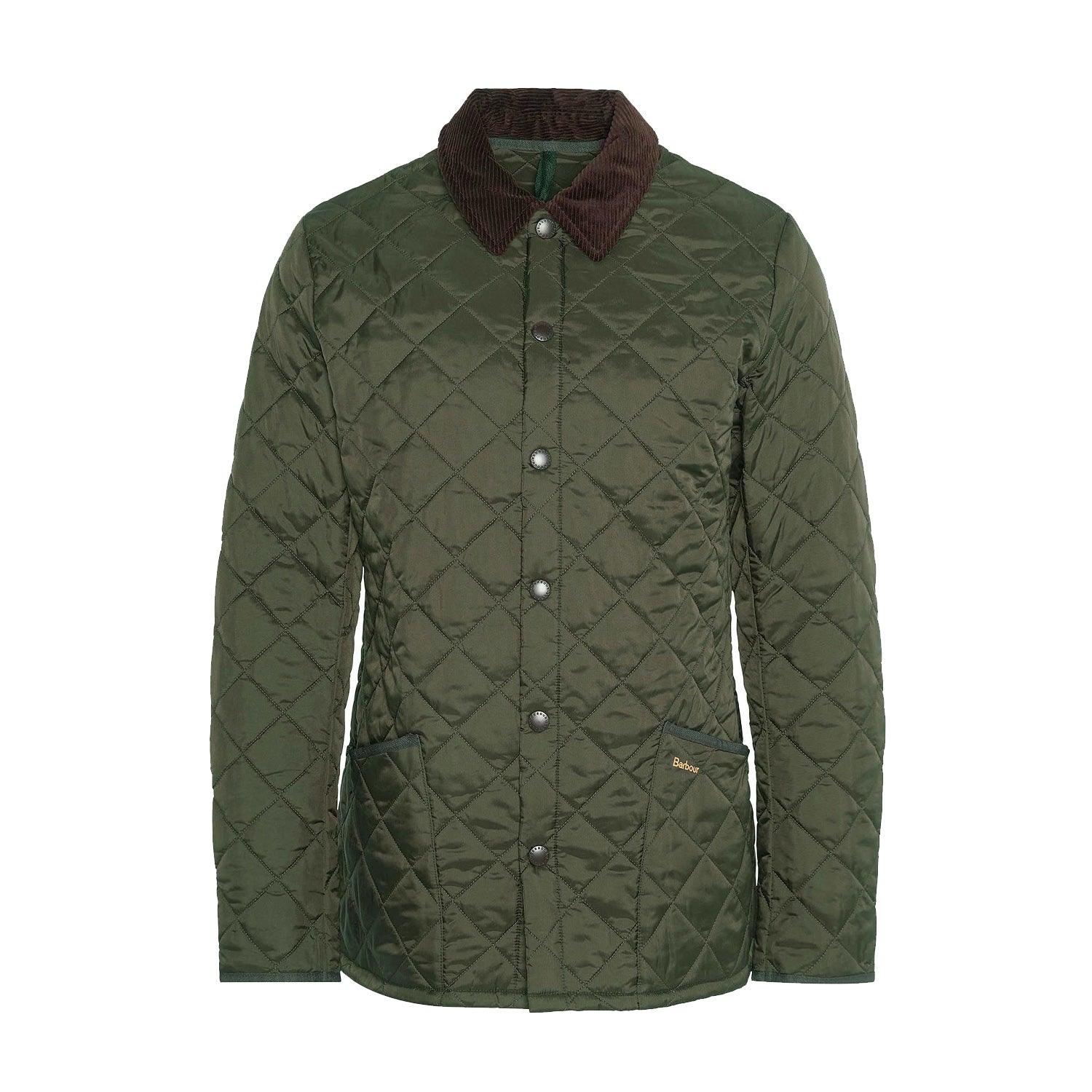 Barbour Heritage Liddesdale Quilted Jacket Olive Stomping Ground