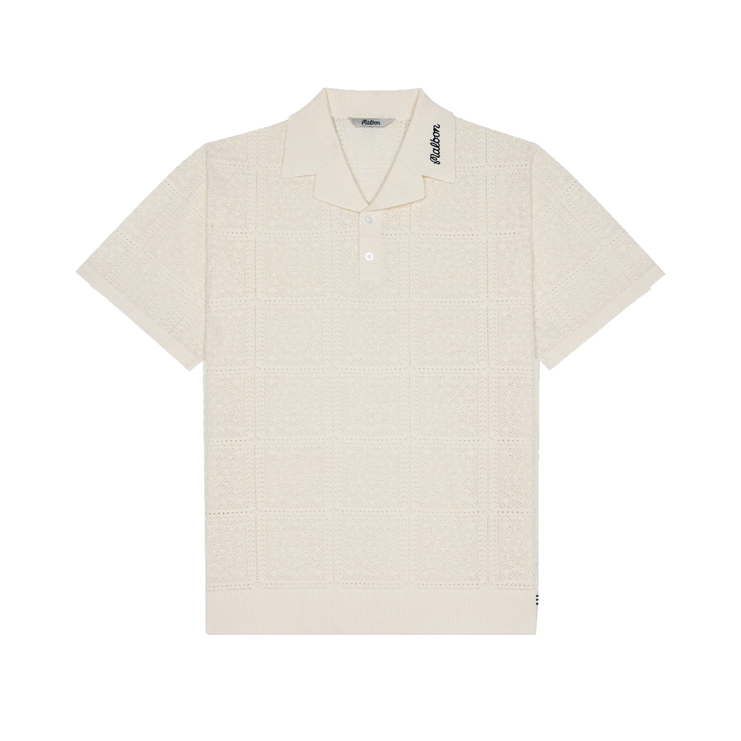 Malbon Resort Crochet Polo - Ivory – Stomping Ground