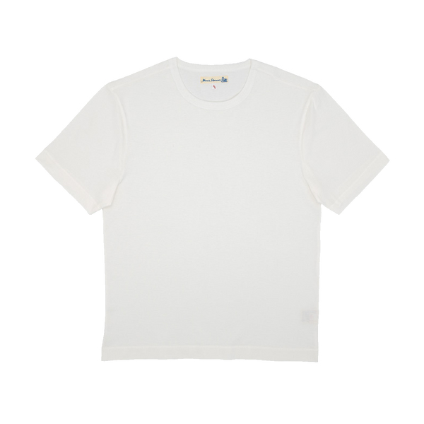 Merz B. Schwanen 2M15C.01 Loopwheeled T-Shirt - White – Stomping