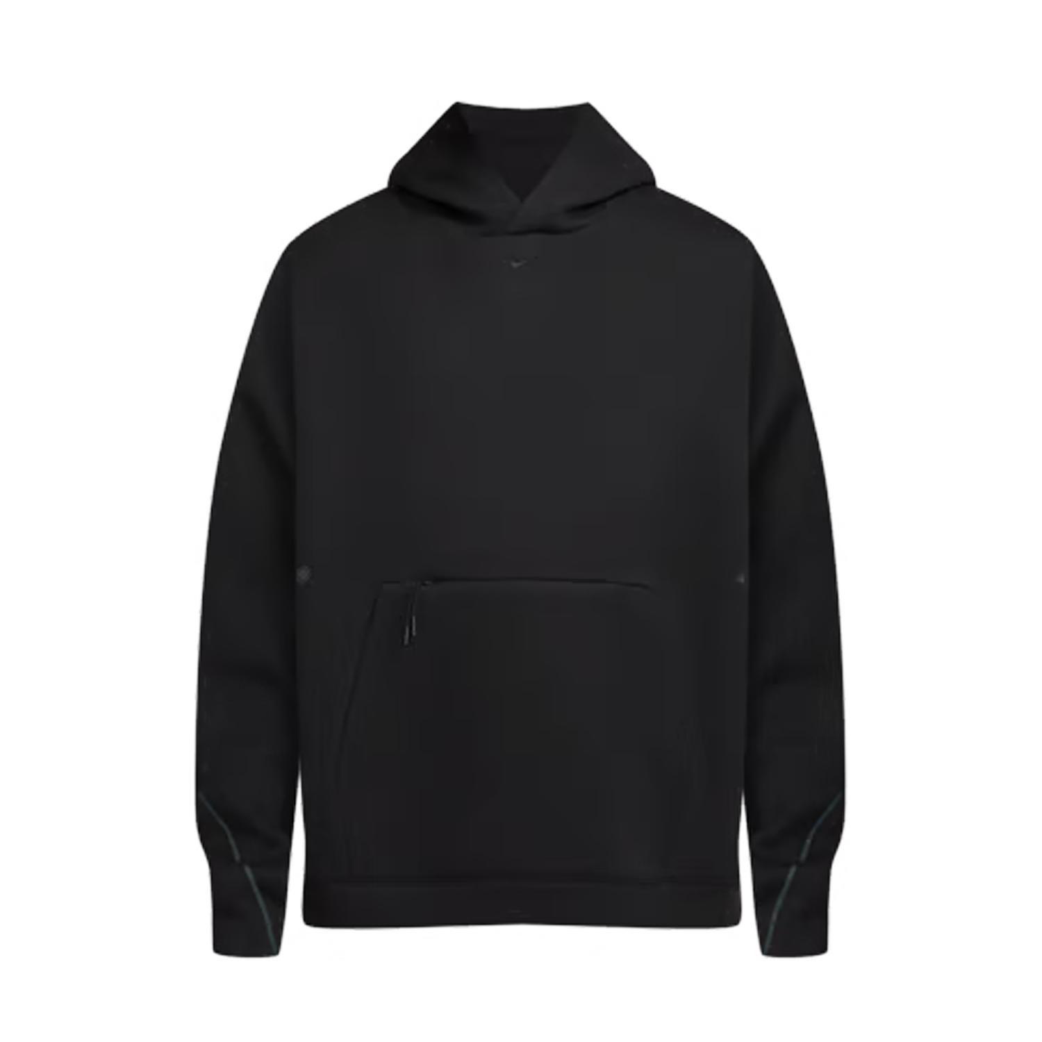 black oversized nike hoodie