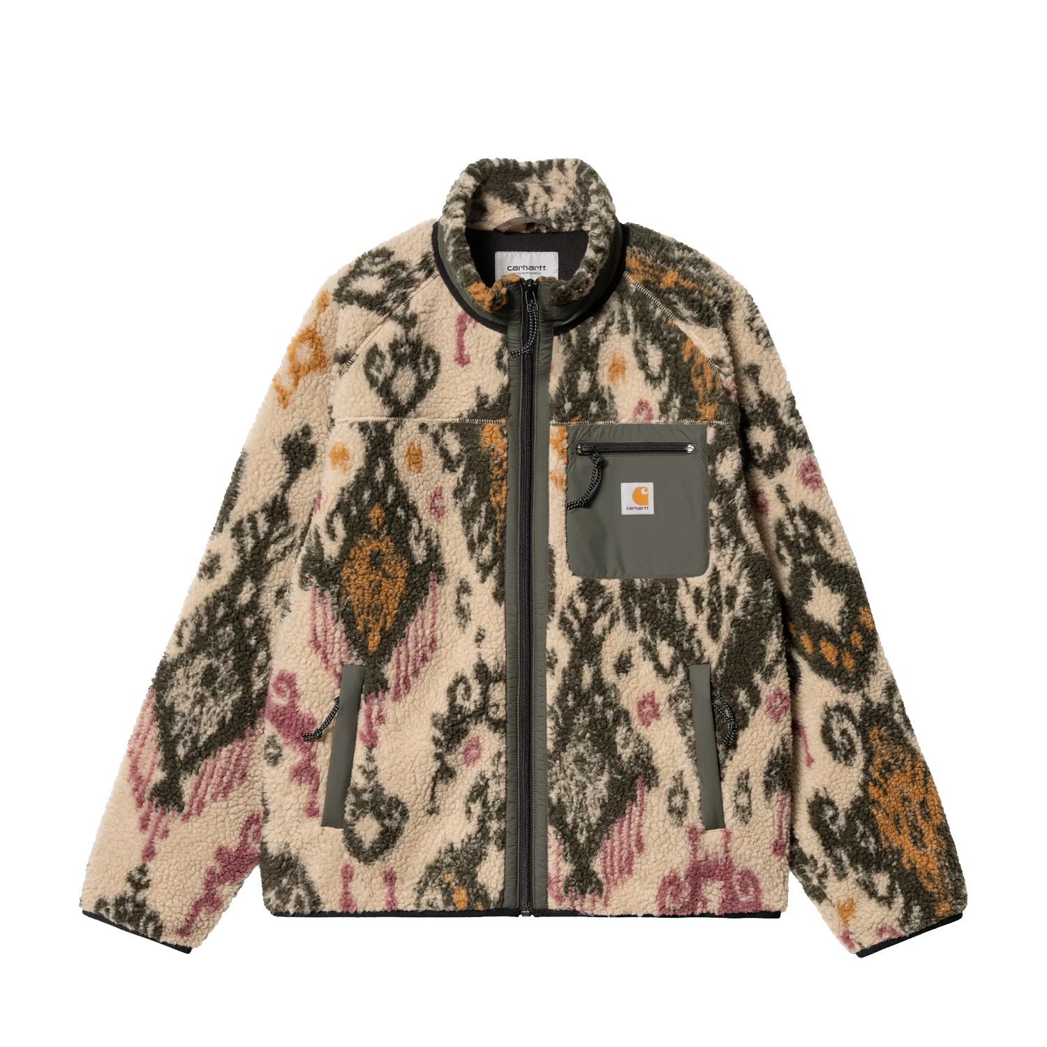 Carhartt wip teddy jacket in outlet camo