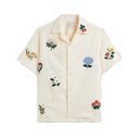 Embroidery Flowers - Ecru