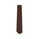Scaled Medallion Silk Tie - Stomping Ground