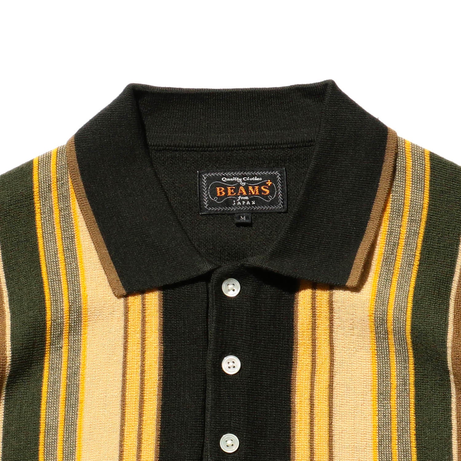 Stripe Knit Polo