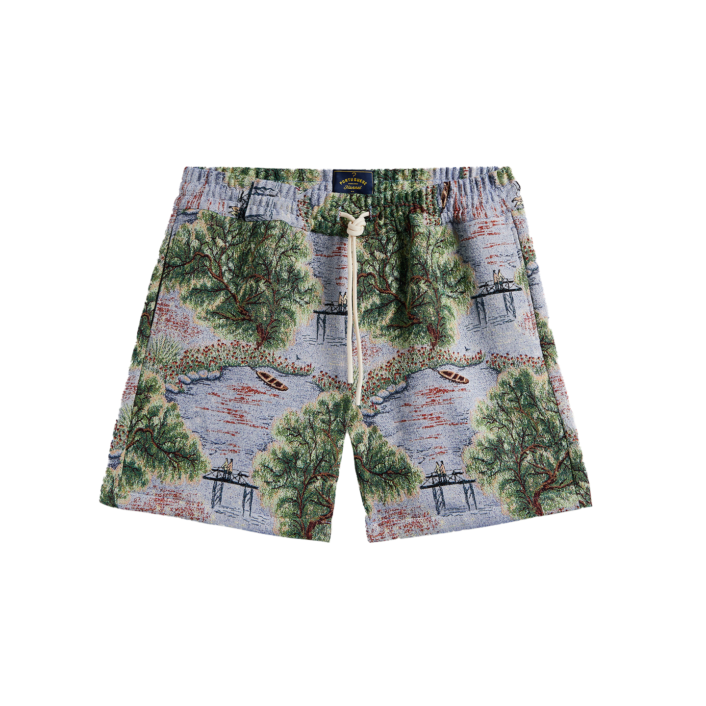 Plage - Plage JANESMITH ボアキルト　SHORT BOA QUILT Portuguese Flannel Park Tapestry Shorts - Multi – Stomping Ground