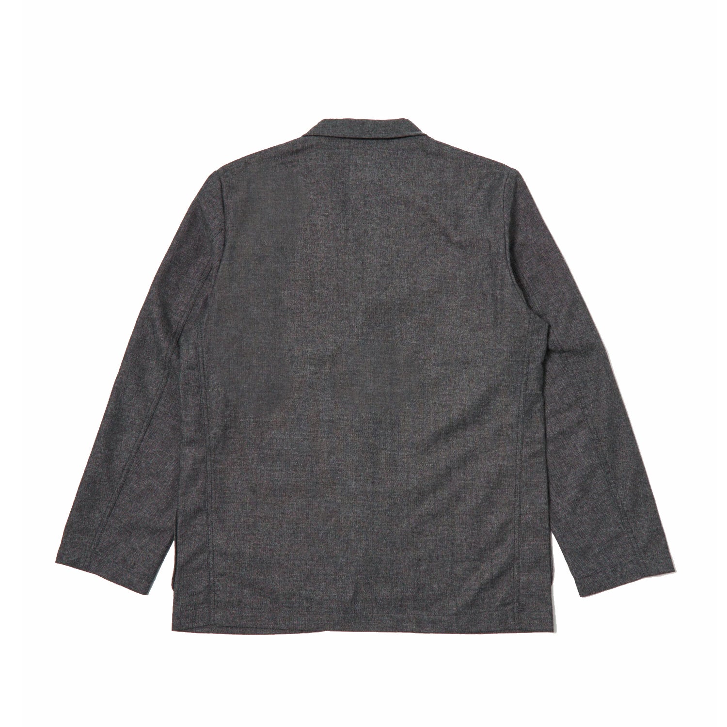 Universal Works Three Button Jacket - Grey Upcycled Italian Tweed