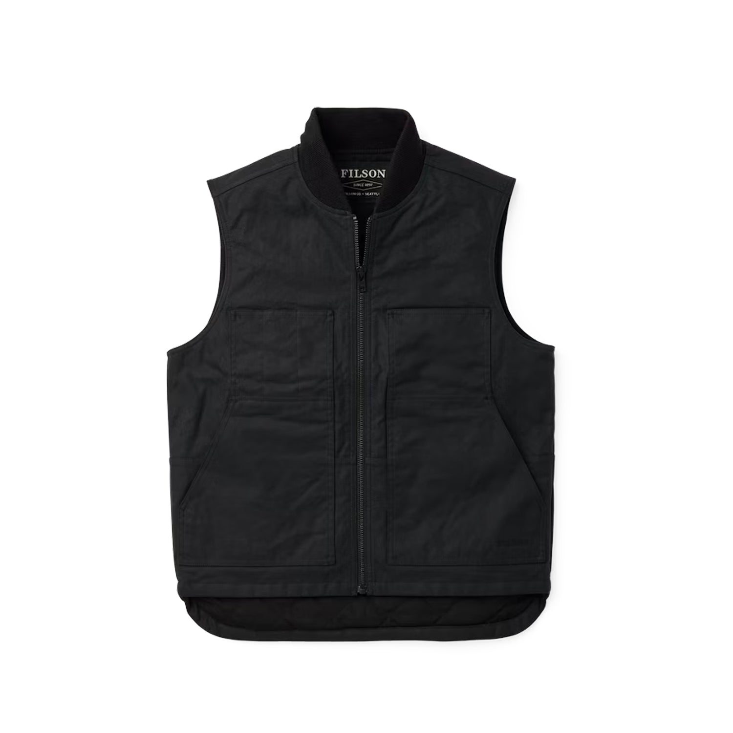 Filson Tin Cloth Insulated Work Vest - Black – Stomping Ground