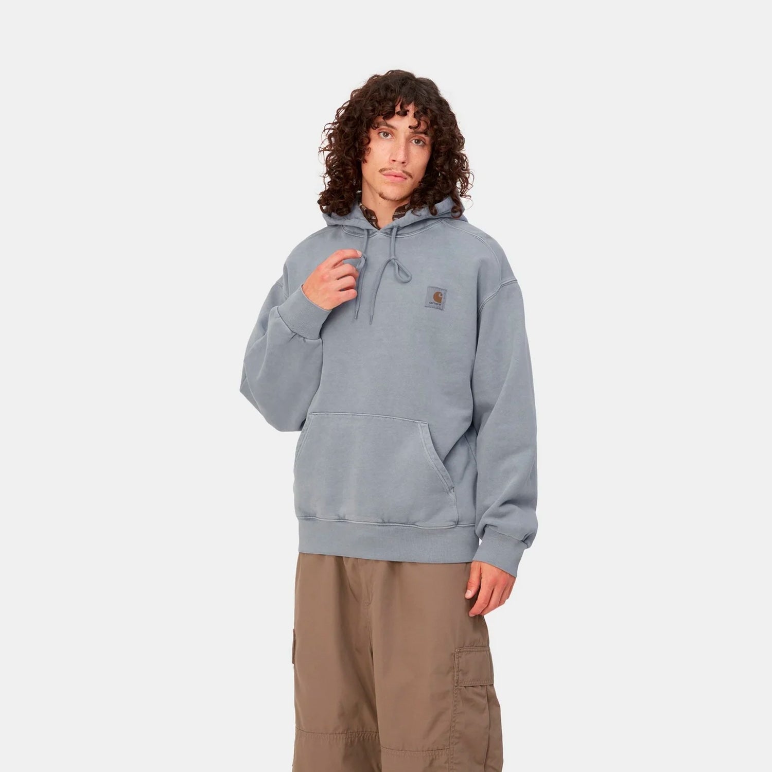 Carhartt WIP Hooded Vista Sweat - Mirror – Stomping Ground