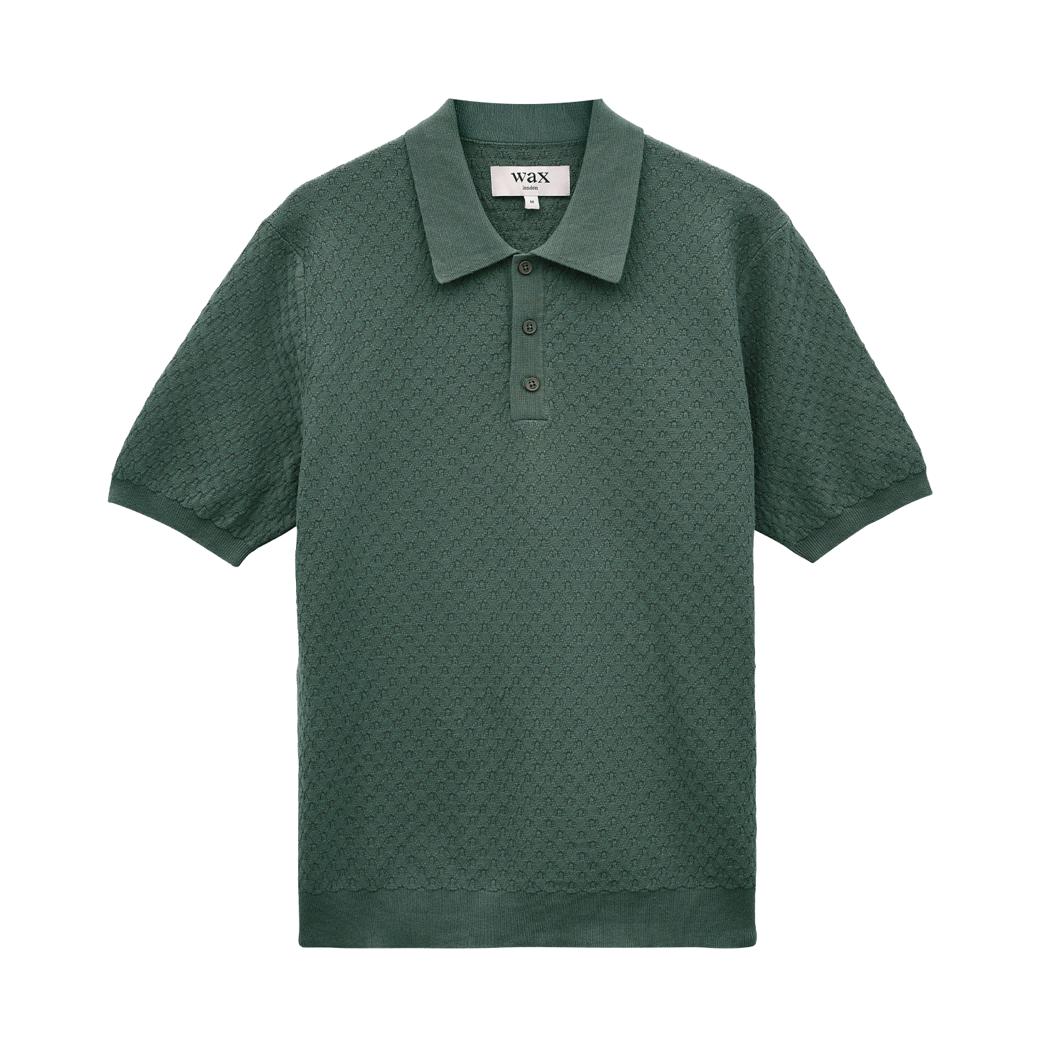 Wax London Naples SS Polo - Sea Green – Stomping Ground