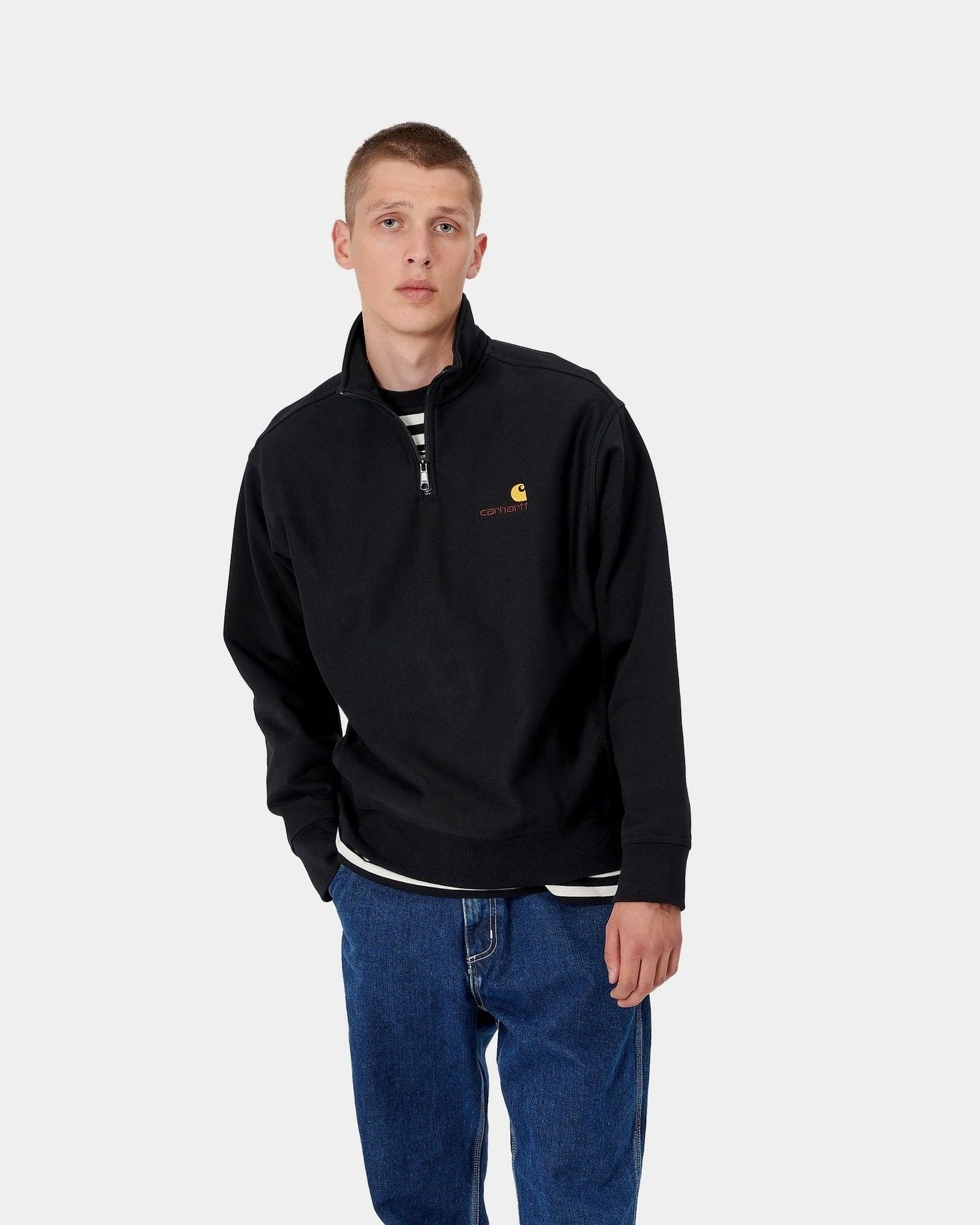 HALF ZIP AMERICAN SCRIPT