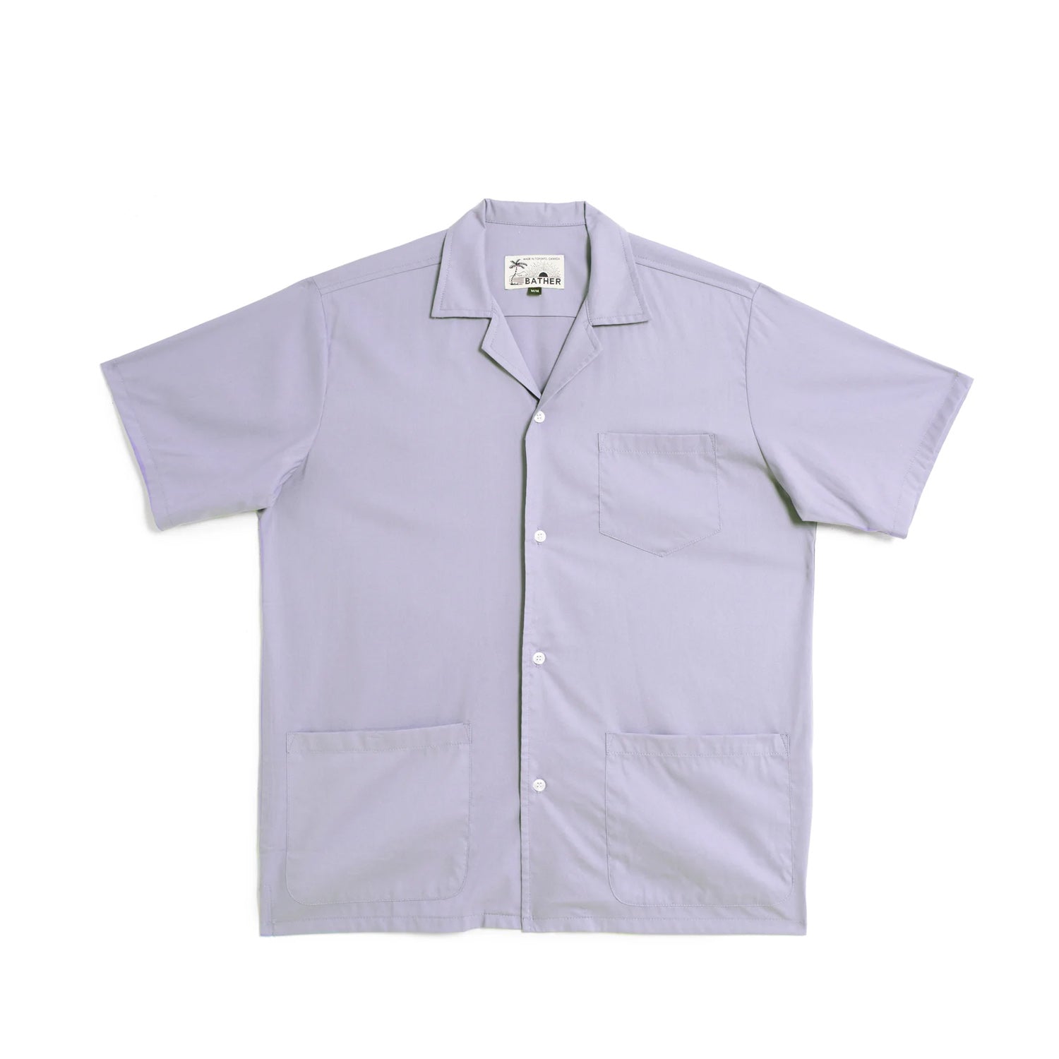 Bather - Lavender Travel Camp Shirt – Stomping Ground