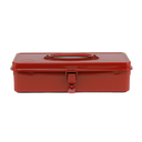 TOYO Toolbox T-320 RED
・Sturdy press-type integrated type・Uses a round handle with no corners・Excellent durability and functionality・Can be fitted with a φ4mm cylinder lock
320x125x85mm
Made in Japan