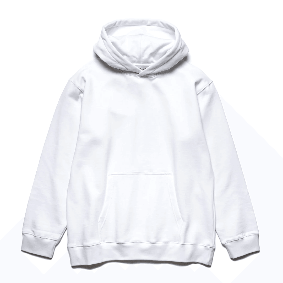 Plain white hot sale hoodie