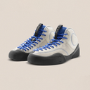 Village 1PM Mid - Cream - Blue / Natural Black