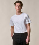 215 Loopwheeled T-Shirt - White 215.01