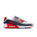 Air Max 90 - White / Cool Grey-University Red