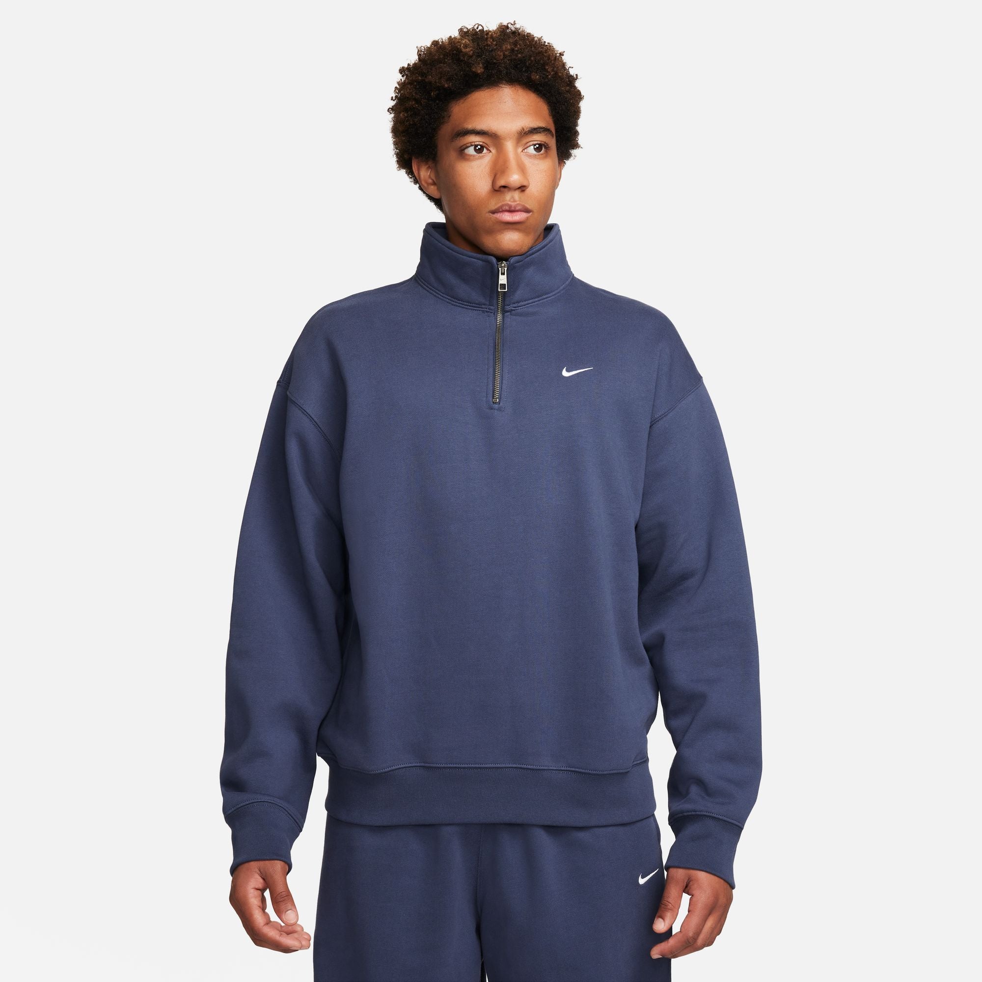 Nike Solo Swoosh Quarter Zip Sweater