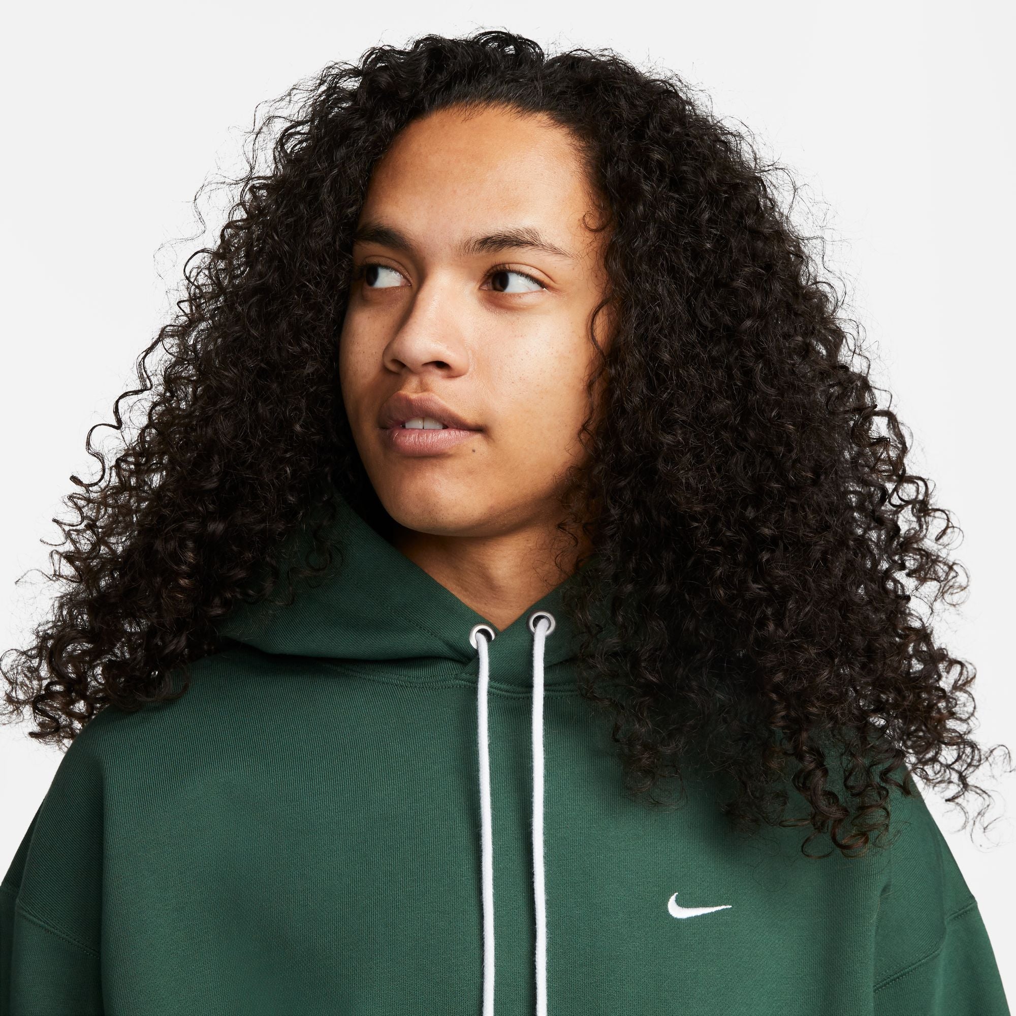 Nike swoosh clearance hoodie green