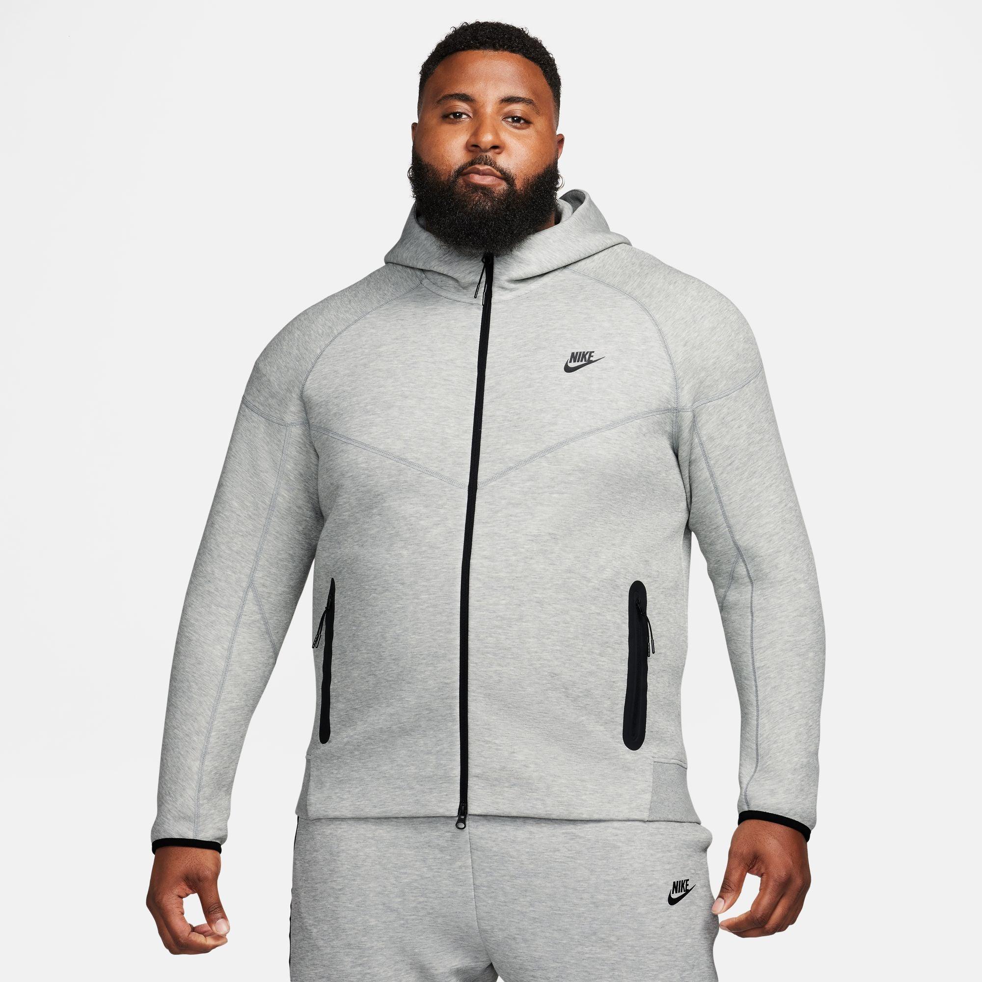 Nike Tech Zip Windrunner Sweater Grey FB7921 063 Stomping Ground