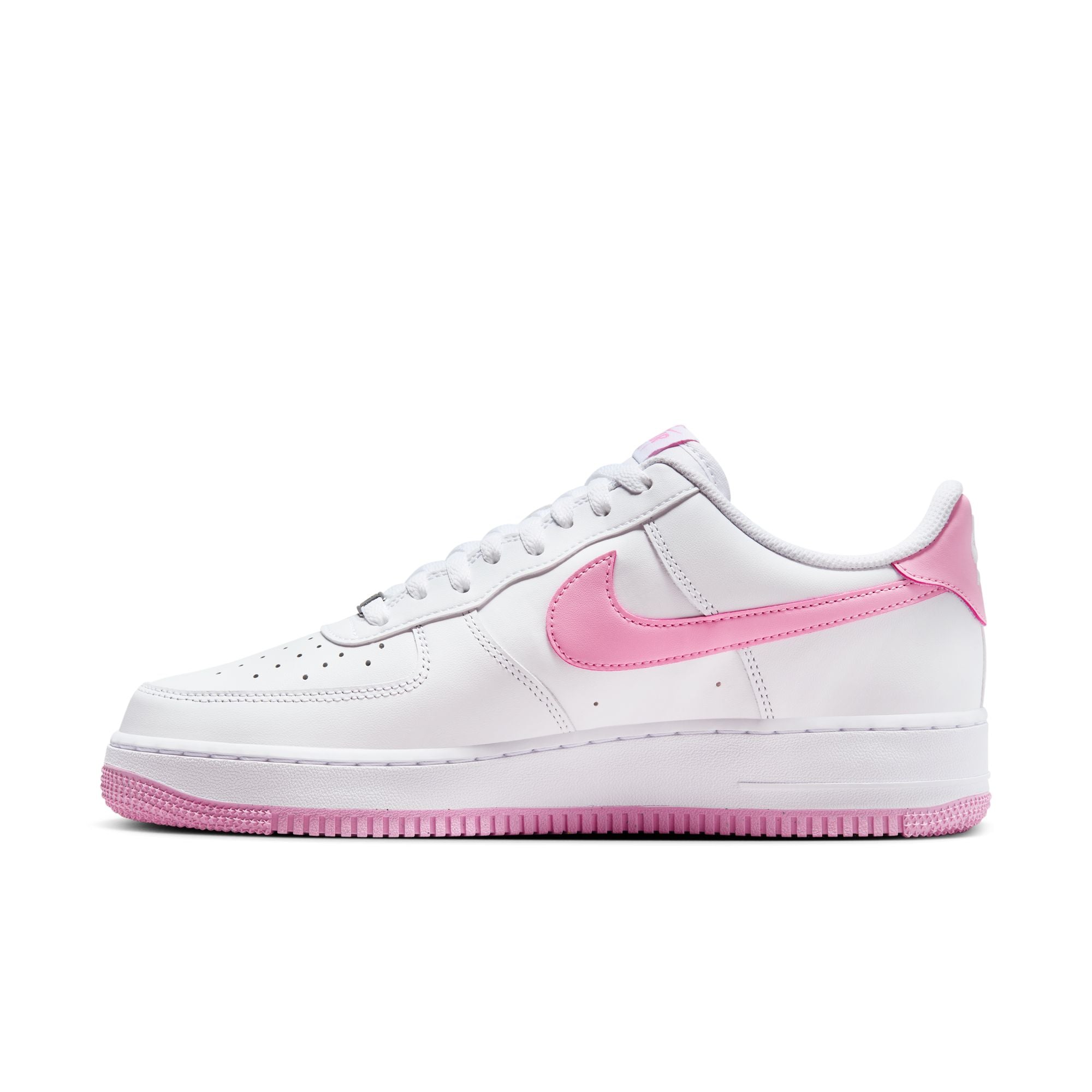 Nike air force hotsell 1 07 white pink