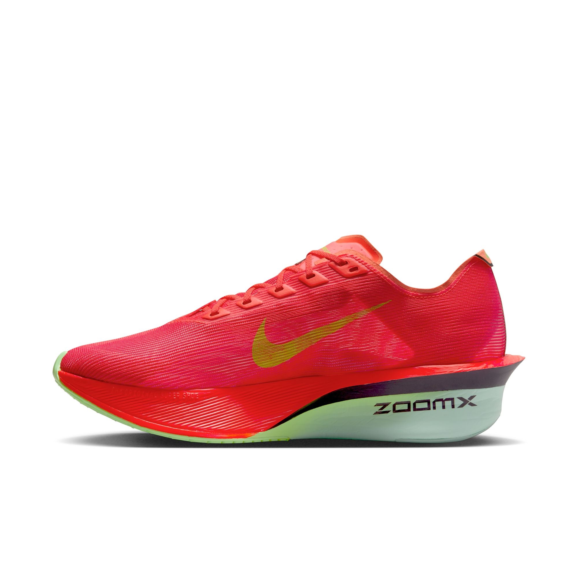 Nike Zoomx Vaporfly Next% 4 - Bright Crimson / Lime Blast