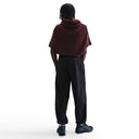 Nike Solo Swoosh Cuffed Fleece Pants - BLACK/BLACK/WHITE