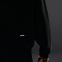 Nocta Trapezoid-Cut Crew-Neck Pullover - Black / Refblk