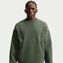 Nocta Trapezoid-Cut Crew-Neck Pullover - Twilight Marsh/Refblk