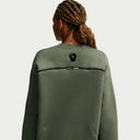 Nocta Trapezoid-Cut Crew-Neck Pullover - Twilight Marsh/Refblk