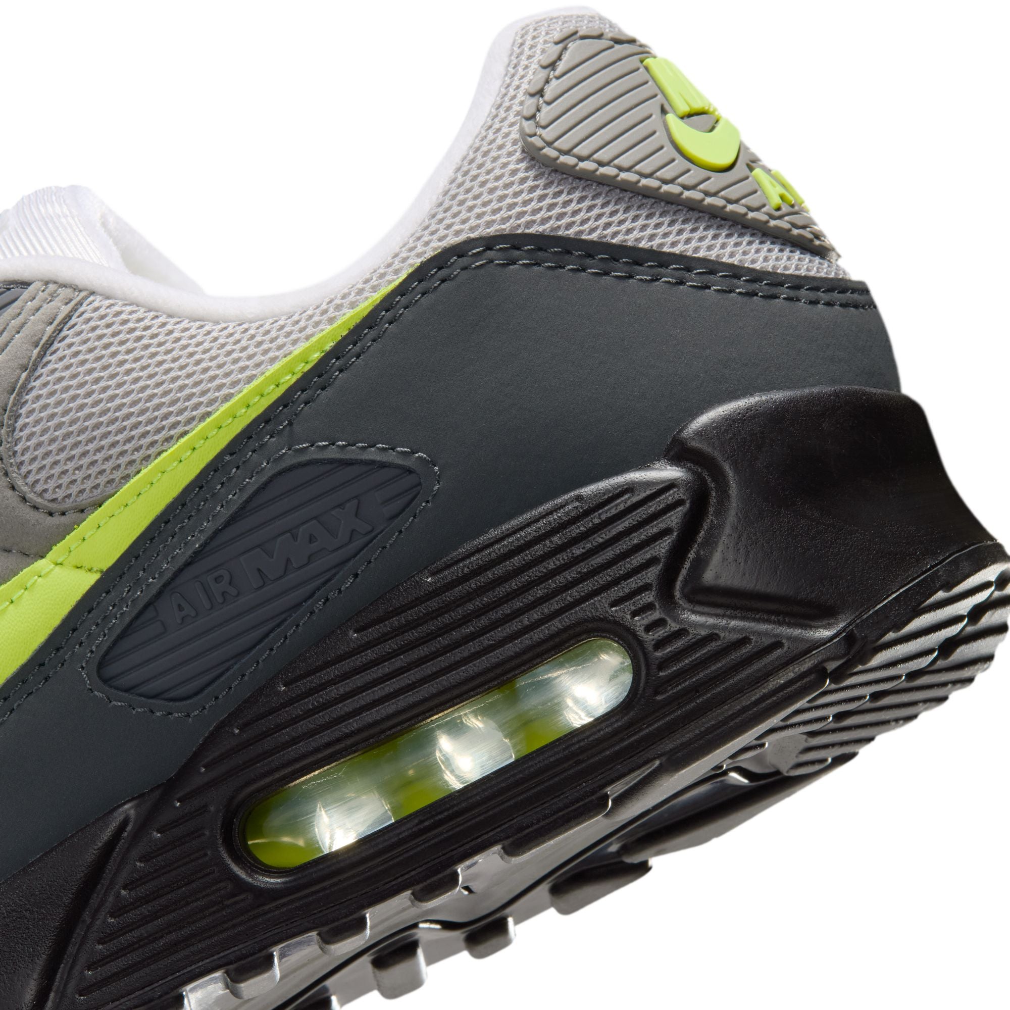 靴 NIKE AIR MAX 90 BLACK/NEON YELLOW 27.5 Nike Air Max 90 - Black /Neon Yellow-Anthracite – Stomping Ground