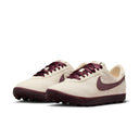 Women's Nike Astrograbber Leather SE - Light Cream / Burgundy Crush