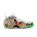 Air Foamposite One PRM - White/ LT Poison Green-Black