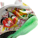 Air Foamposite One PRM - White/ LT Poison Green-Black