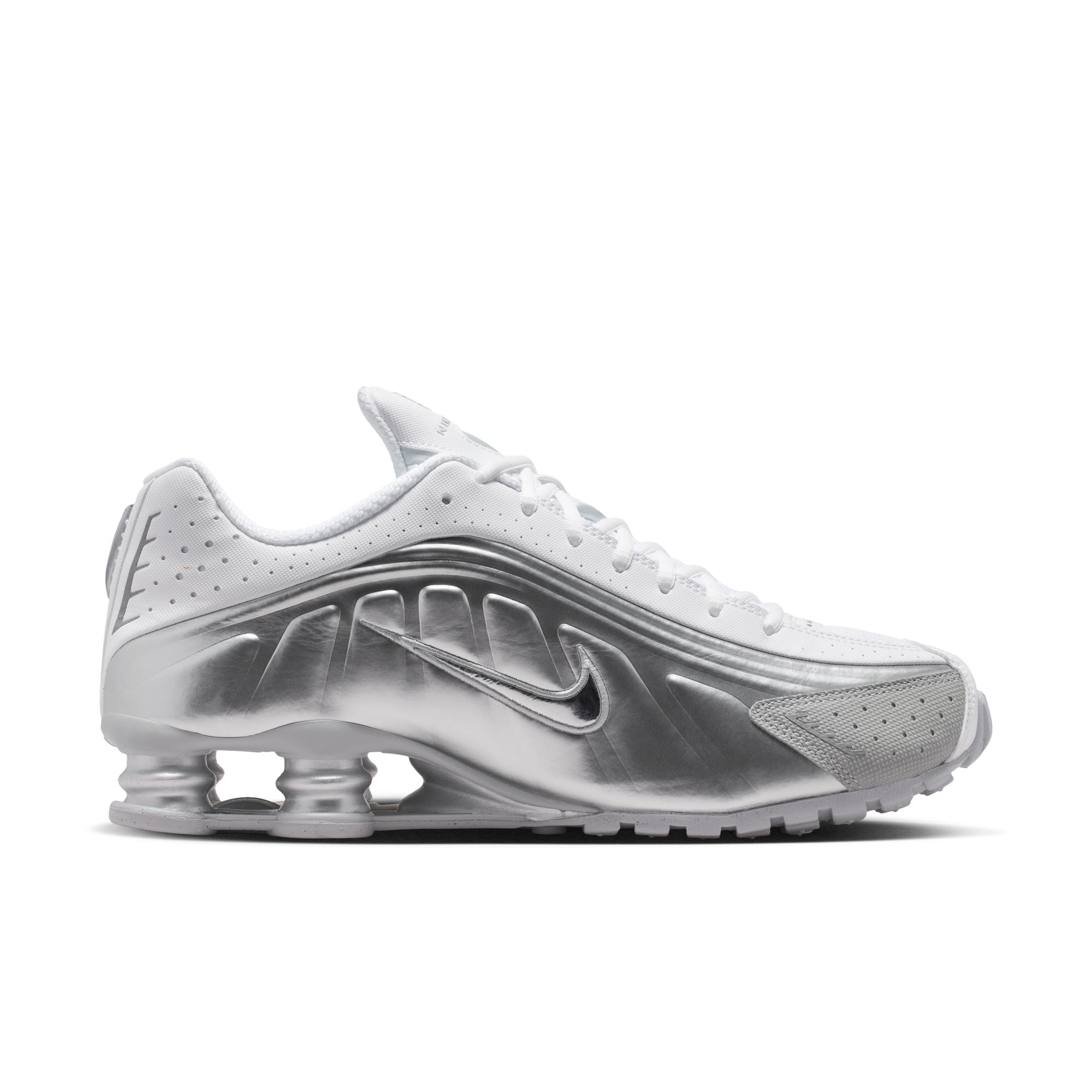 Nike Shox R4 SE - Metallic Silver – Stomping Ground