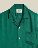 Cupro Stripe - Green