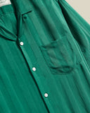 Cupro Stripe - Green