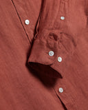 Linen Long Sleeve - Terracotta