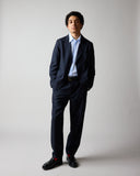 Two Button Jacket - Navy Tropical Suiting