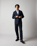 Two Button Jacket - Navy Tropical Suiting