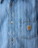 Rylan Shirt Jac - Stone Bleach