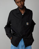 Canby Shirt Jacket - Black / White
