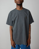S/S Nelson T-Shirt - Graphite Garment Dyed