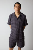 Cuba Waffle Shirt - Nearly Black